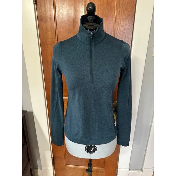 Vuori Half Zip Pullover Small EUC Performance Athleisure Top - Picture 1 of 5